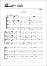 Dawn SATB choral sheet music cover
